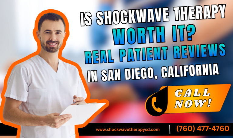 shockwave therapy reviews san diego