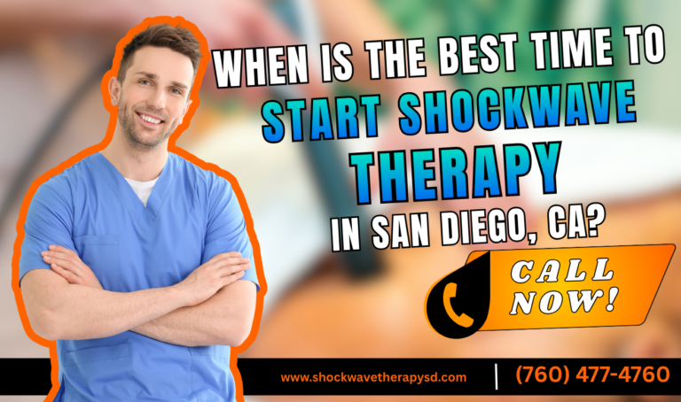 when to start shockwave therapy san diego