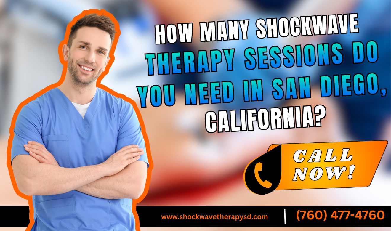 how many shockwave sessions san diego