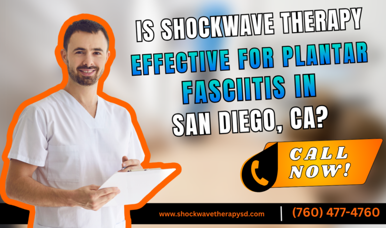 plantar fasciitis shockwave therapy san diego