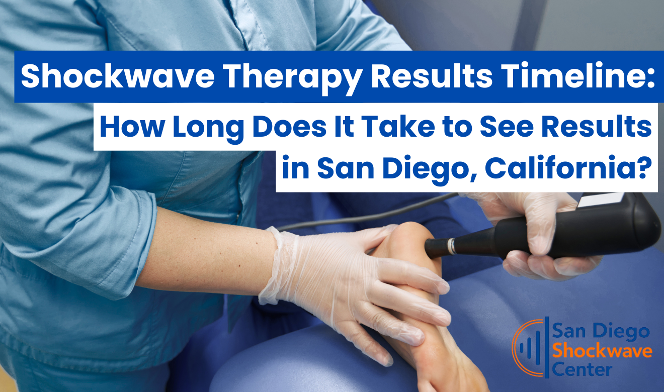 shockwave therapy results timeline san diego