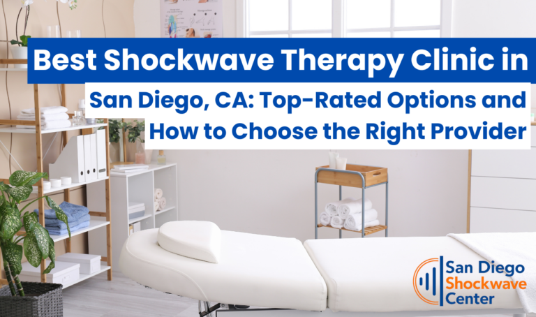 Best shockwave therapy clinic in San Diego