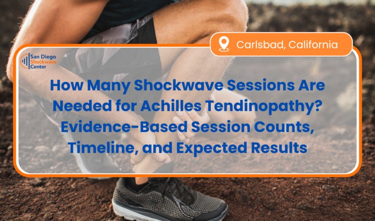 How Many Shockwave Sessions Are Needed for Achilles Tendinopathy?