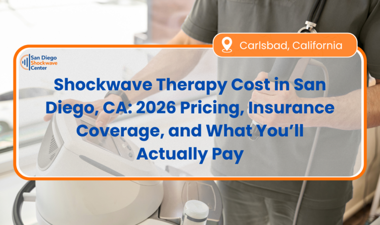 Shockwave therapy cost San Diego