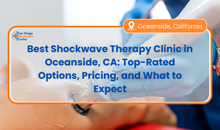 best shockwave therapy clinic Oceanside