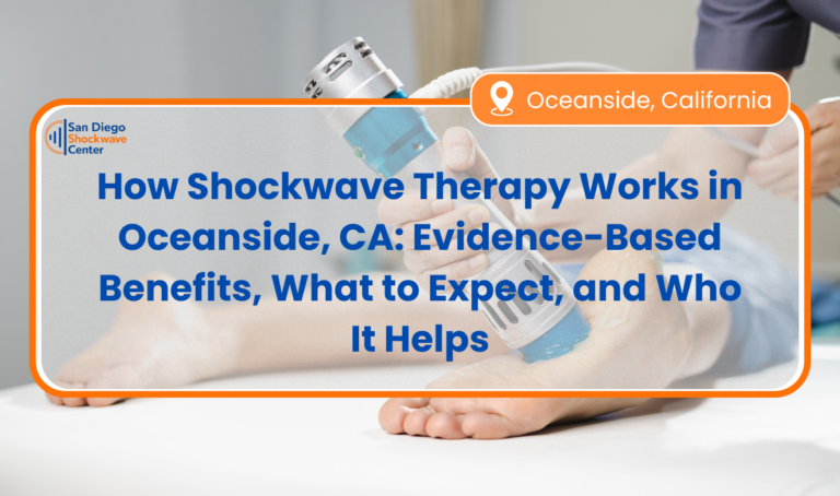 how shockwave therapy works Oceanside