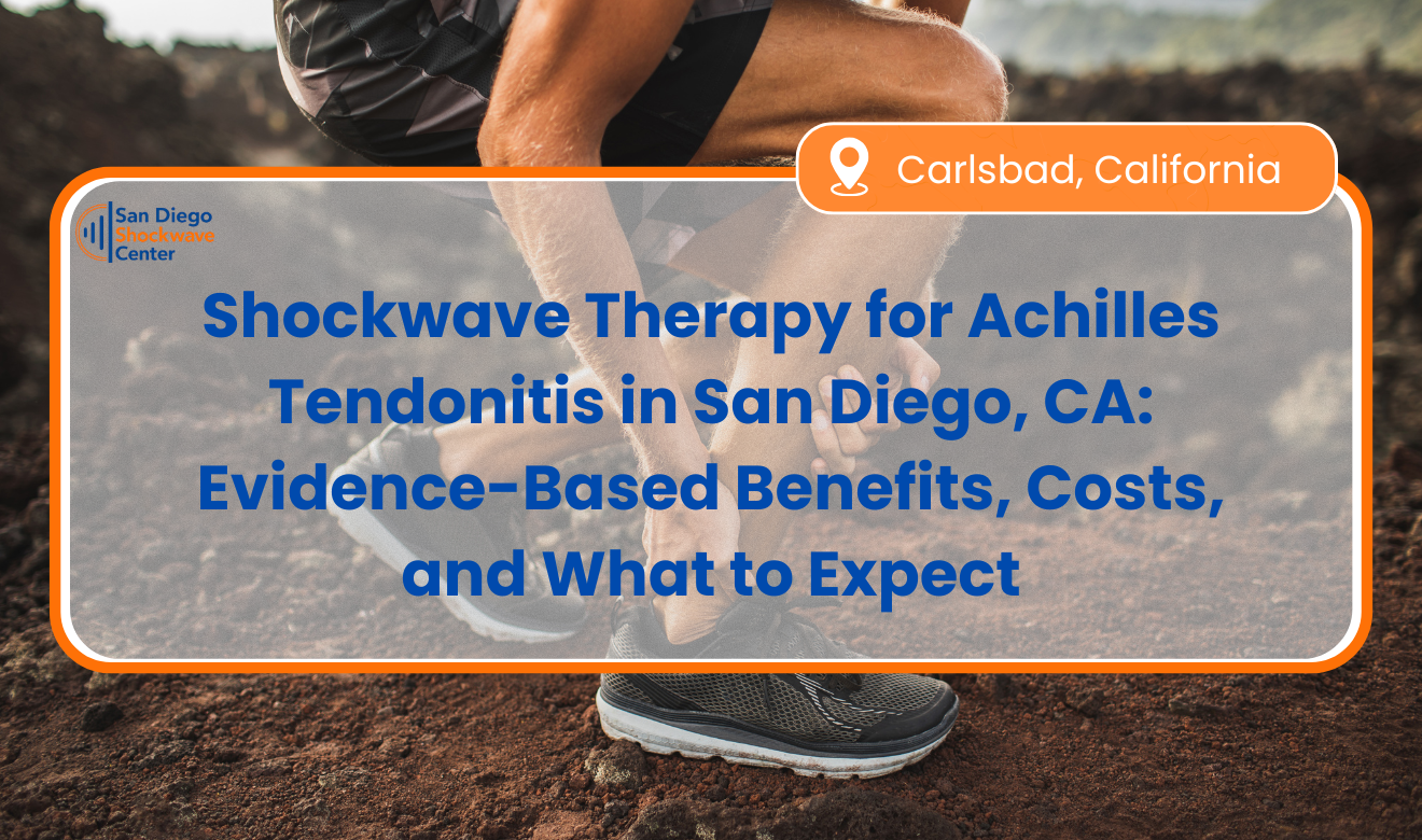 Shockwave Therapy for Achilles Tendonitis San Diego
